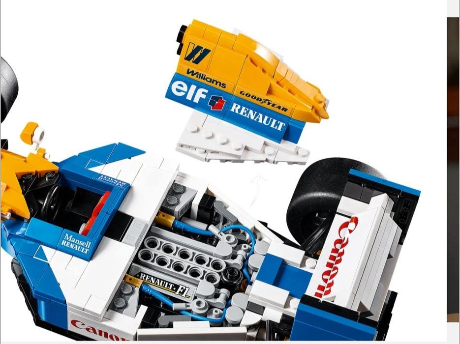 Lego Williams Racing FW14B e Nigel Mansell