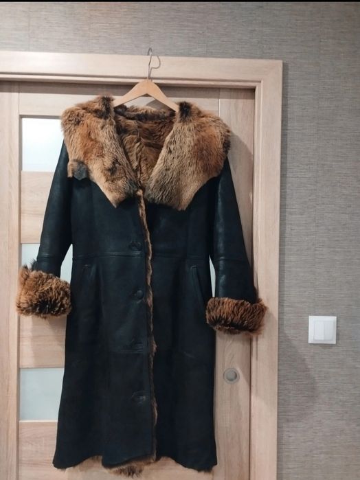 Elegancki kożuch damski