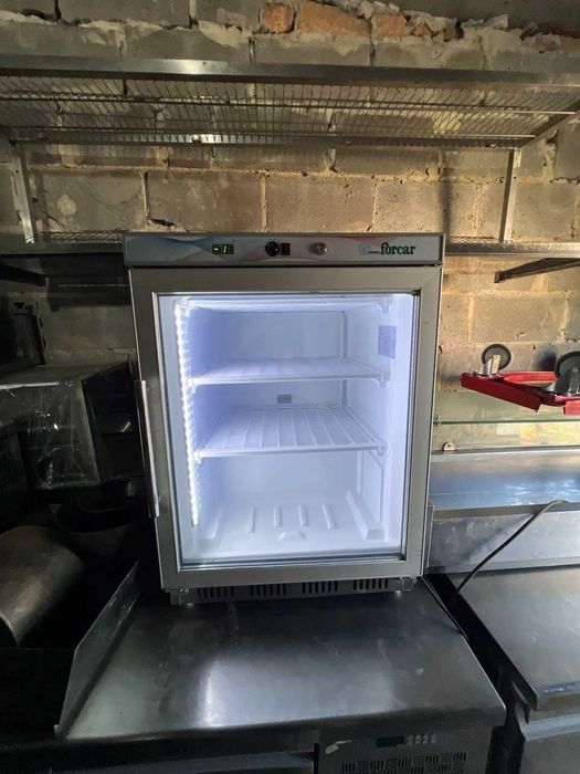 Шафа морозильна Forcar G-EF200GSS морозилка морозильна камера Італія