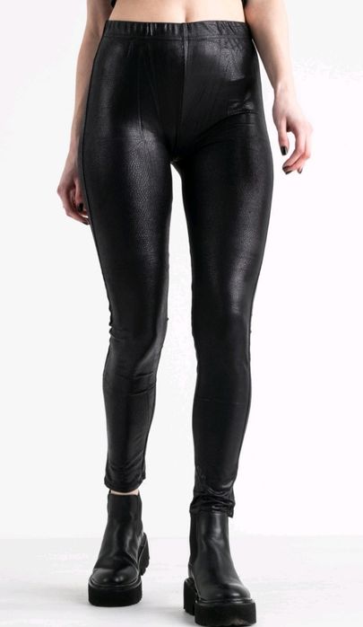 Легінси чорні легінси лосини лосины черные тонкие