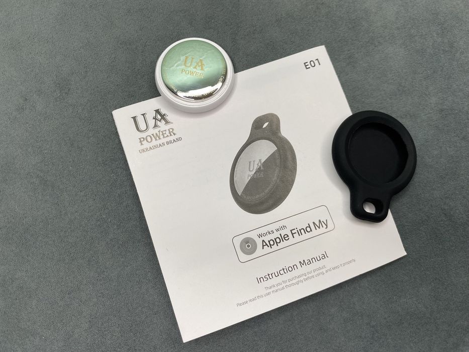 Трекер UA Power AirTag GPS брелок для поиска животных, авто, детей