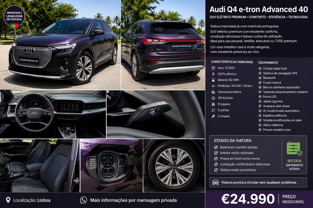 Audi Q4 e-tron Advanced 40