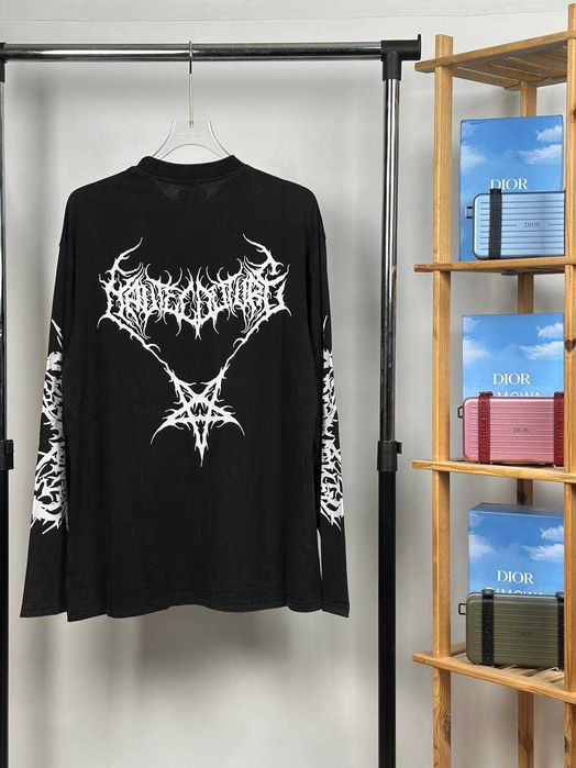 Лонгслів VETEMENTS "Punk Love" | Бавовняний Преміум Лонгслів Ветементс