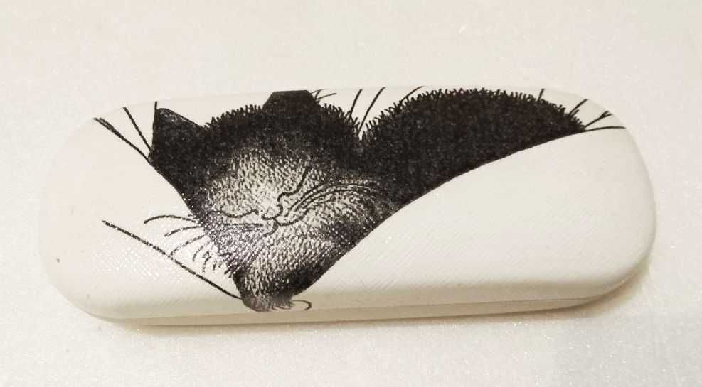 Карнавальні жіночі окуляри "котяче око". футляри (чохли) для окулярів