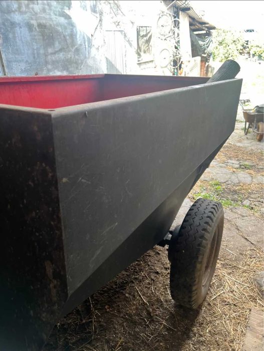 Reboque de transporte de descarga de uvas