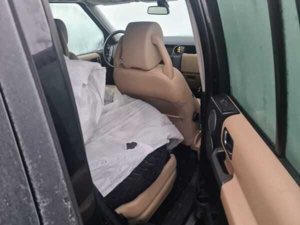 Land Rover Discovery 3 bancos pele Bege