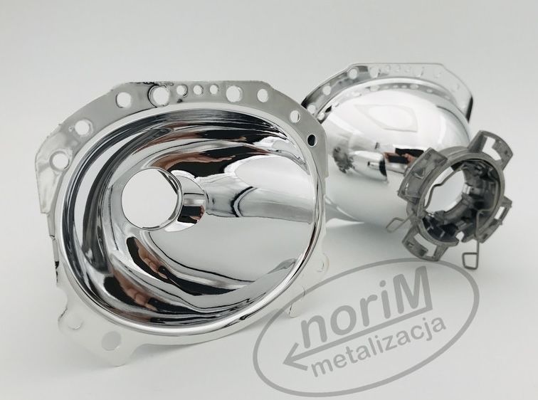 Regeneracja odblysnikow soczewek metalizacja 90zł/szt