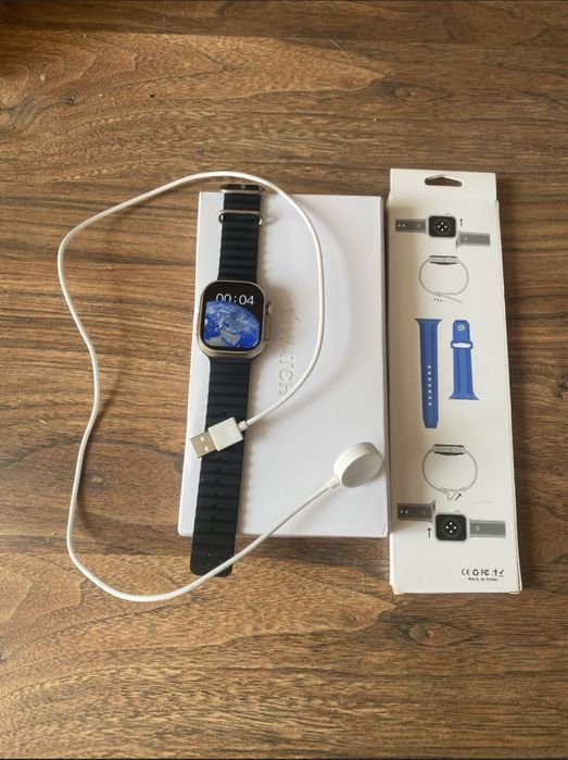 Годинник  смарт часы Apple watch s8 ultra titanium