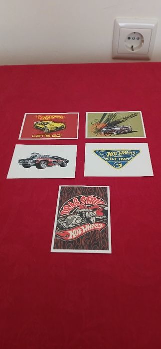 Cromos Hot Wheels, de 2010