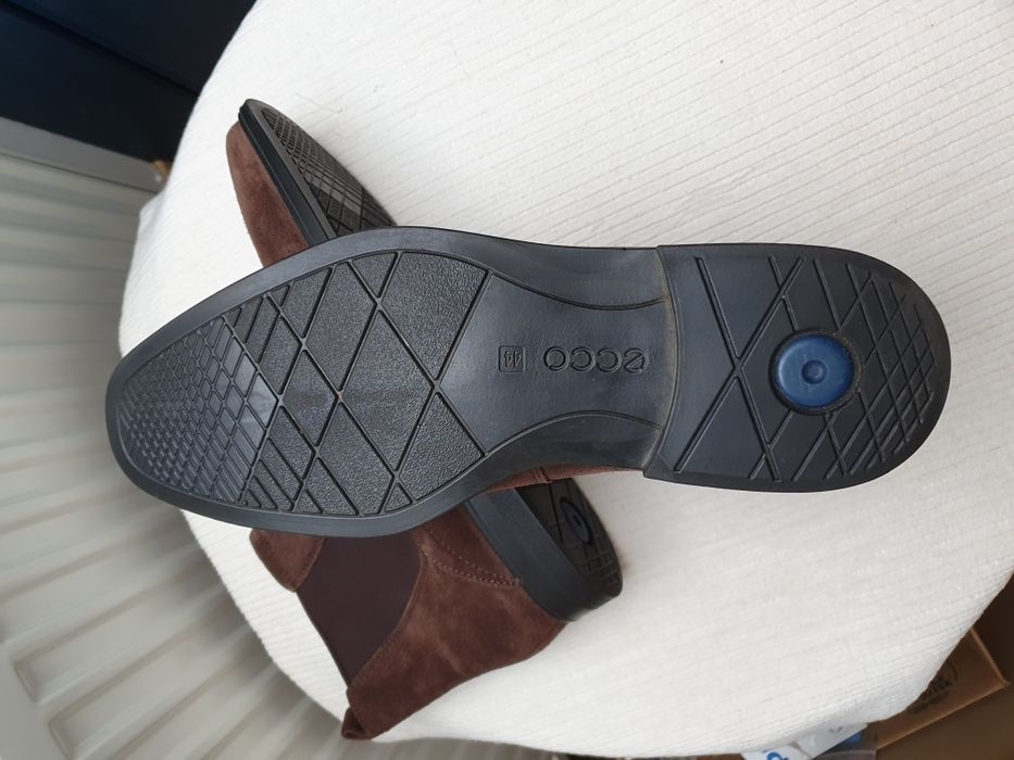 Ecco zamszowe sztyblety chelsea boots roz. 44/45