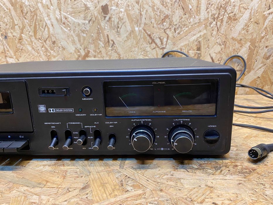 Magnetofon Deck Universum HiFi System 6000 CT 2385 (filmik pokazowy)