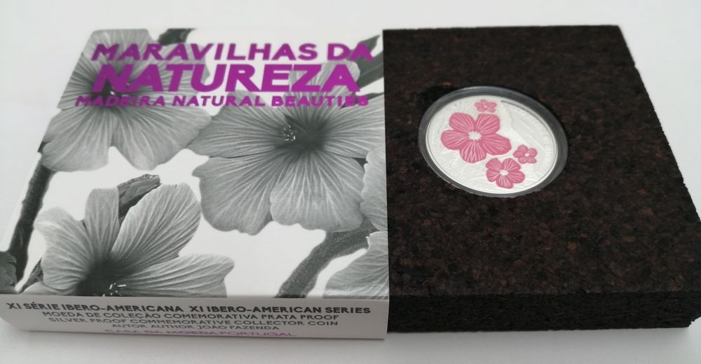 *Conjunto Proof Prata Tevo e Maravilhas Natureza