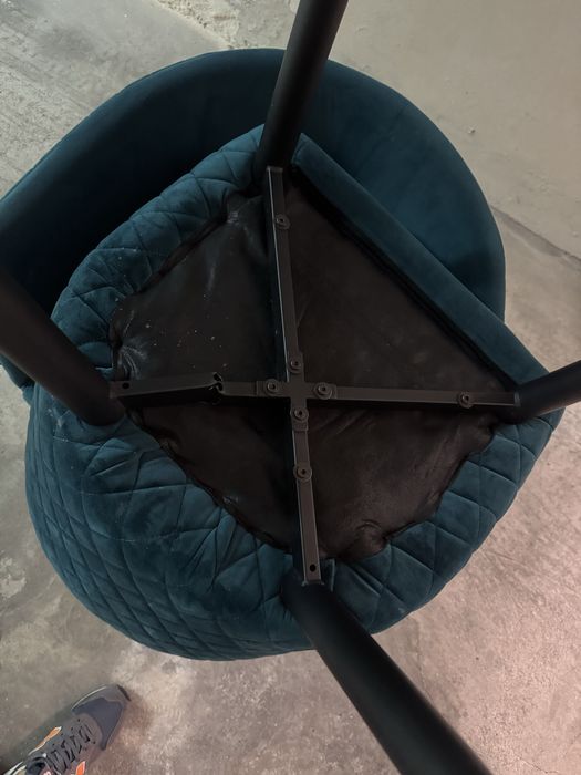 Cadeirão Azul/Verde Turquesa