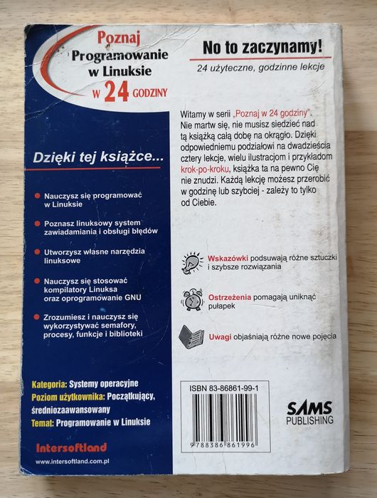 Poznaj Programowanie w Linuxie w 24 godziny