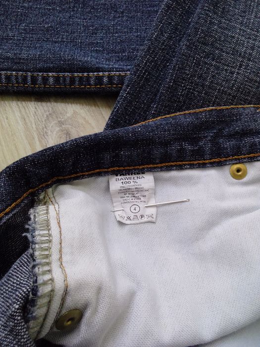 Jeansowe spodnie bawełna