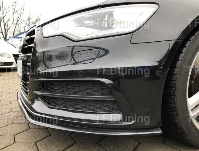Spoiler zderzaka przód Audi A6 C7 2011- 2014 Sline TFB TUNING