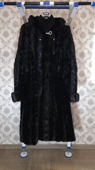 Норковая шуба из кусочков | Отличное состояние | Классика