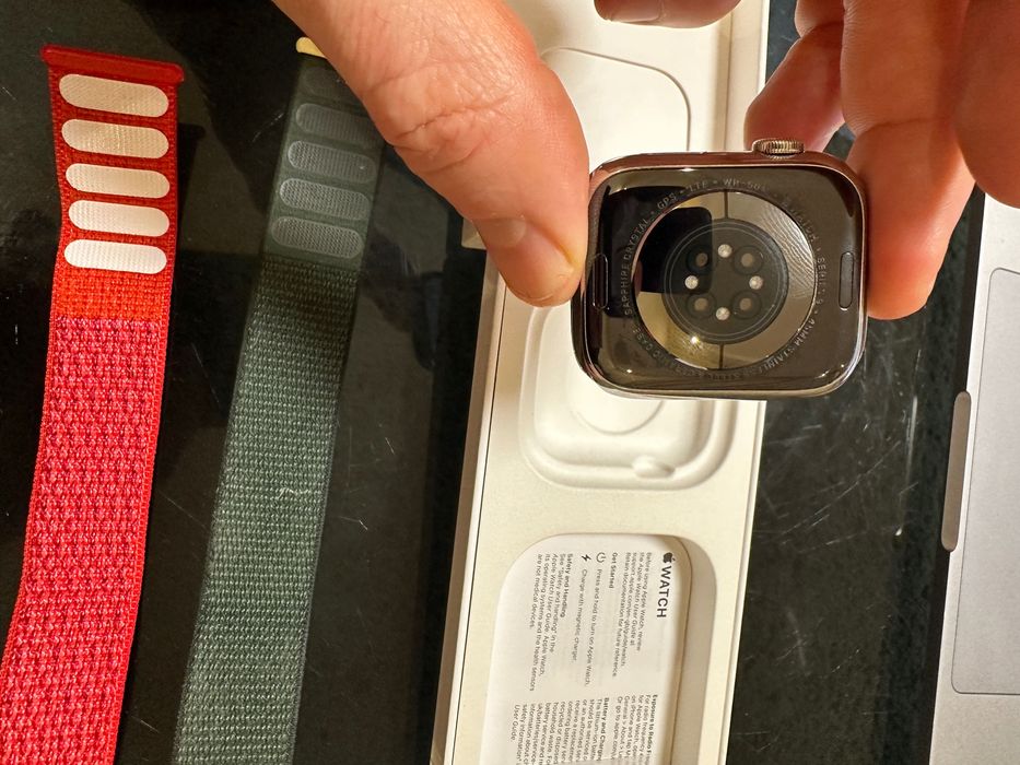 Apple Watch Series 9 GPS + Cellular 45mm Silver Stainless Steel