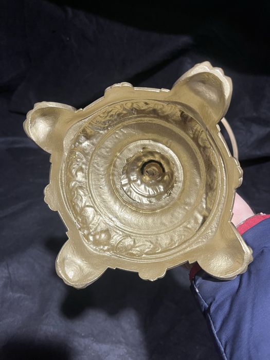 Керосиновая лампа антикварная