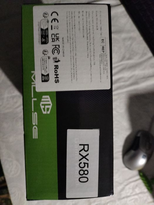 Відеокарта rx 580 8gb 2048sp НЕПРАЦЮЮЧА