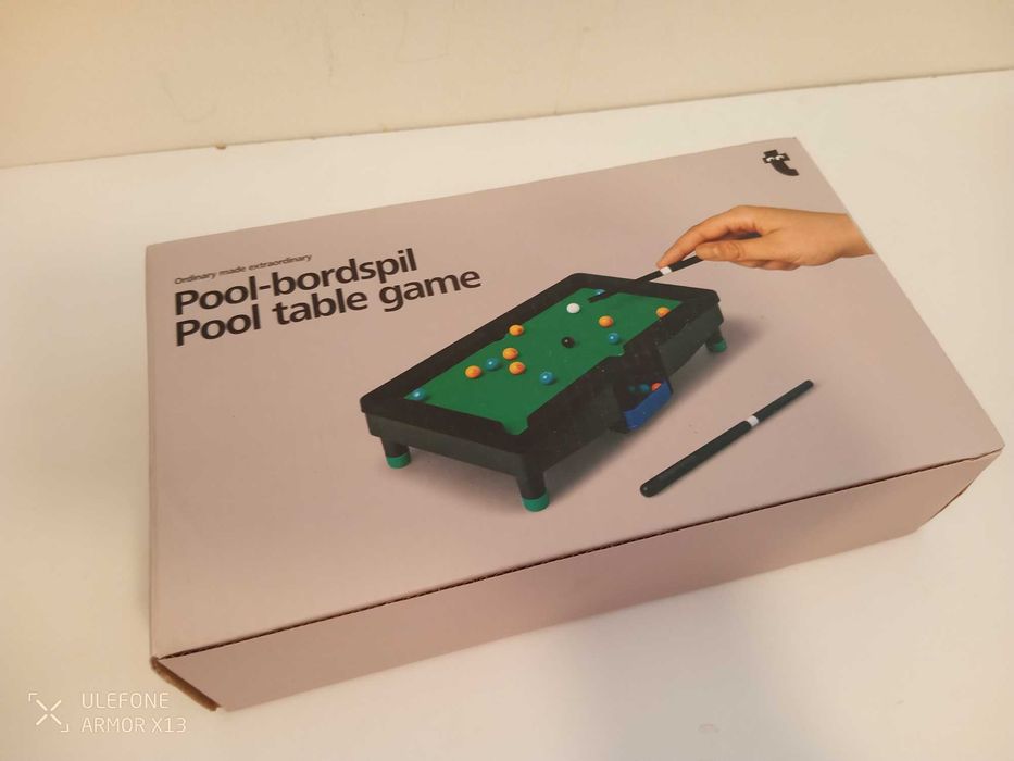 Mini jogo de bilhar de mesa