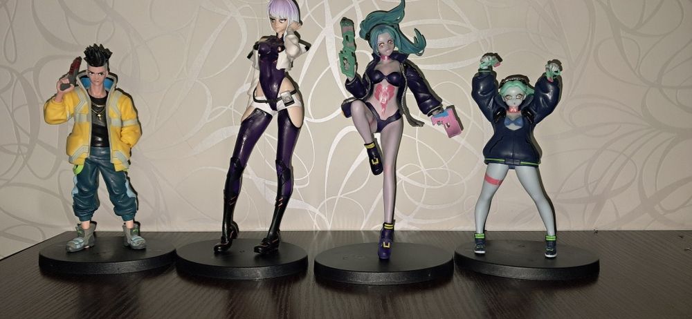 Cyberpunk 2077 Фігурки Люсі, Девід, Ребека