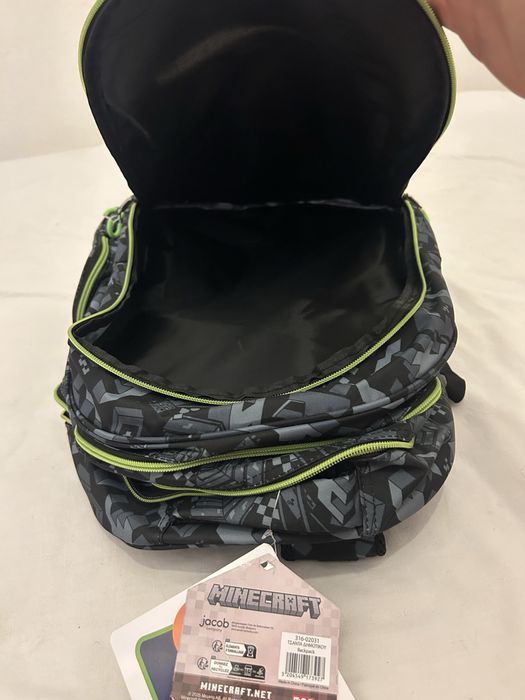 Mochila juvenil oficial Minecraft  ideal para o regresso à escola!