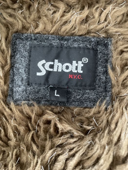 schott keyston kardigan czarny L