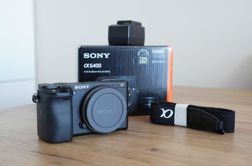 Sony A6400 bardzo niski przebieg
