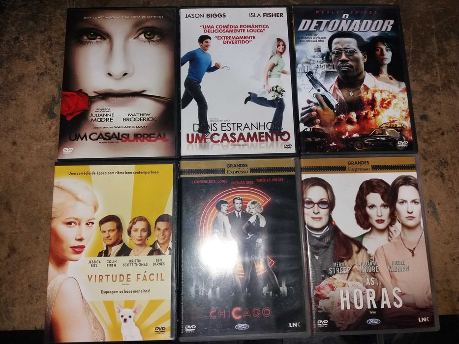 Dvds vários de filmes e documentários