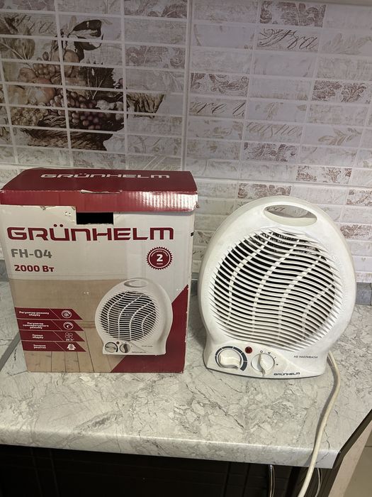 Електричний тепловентилятор Grunhelm