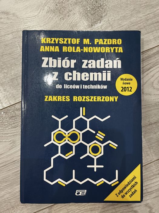 Zbiór zadań z chemii Pazdro