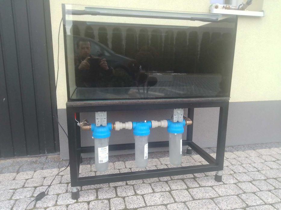 Akwarium 250 l + stelaż+ LED Plant Aquael