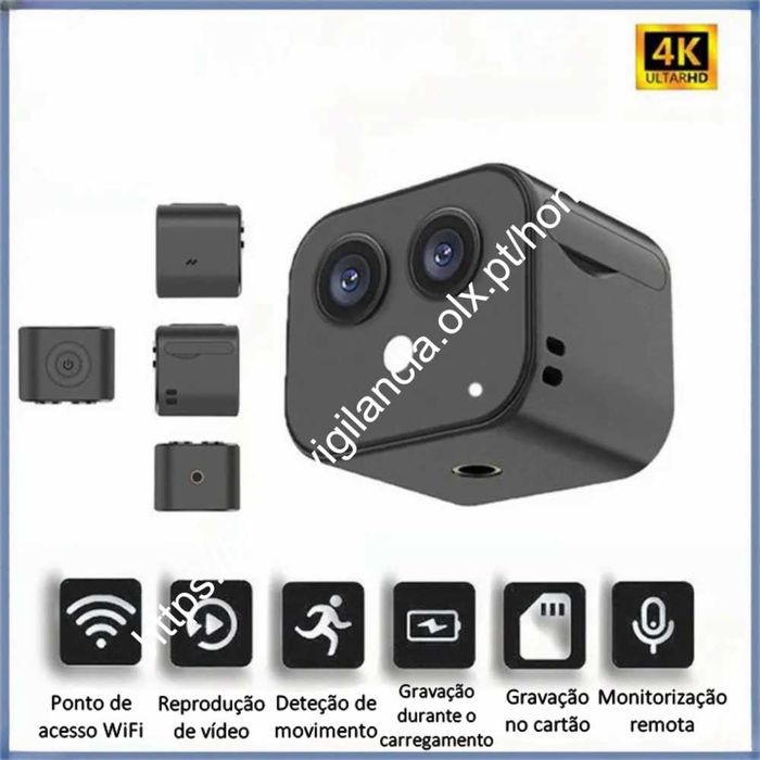 Micro Câmara ‼️ FullHD ‼️ WiFi ‼️ Deteção de Movimento