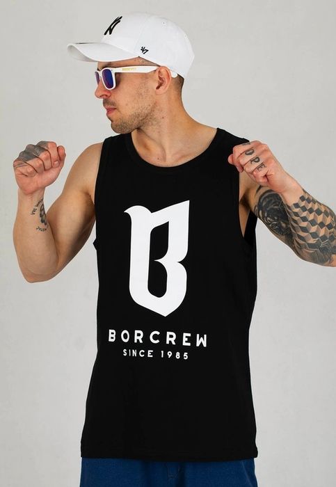 Borcrew BOR Koszulka Tank Top T-Shirt Biuro Ochrony Rapu Paluch