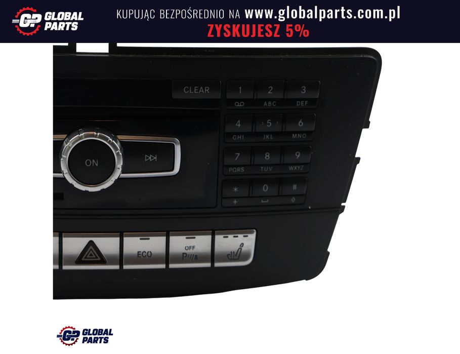 Mercedes W166 Radio Nawigacja CD Panel Sterowania