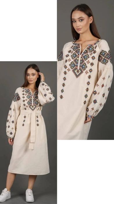 Жіноча вишиванка плаття