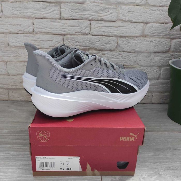 Кросівки чоловічі Puma Dasher Lite у розмірах, кроссовки пума сетка, летние
