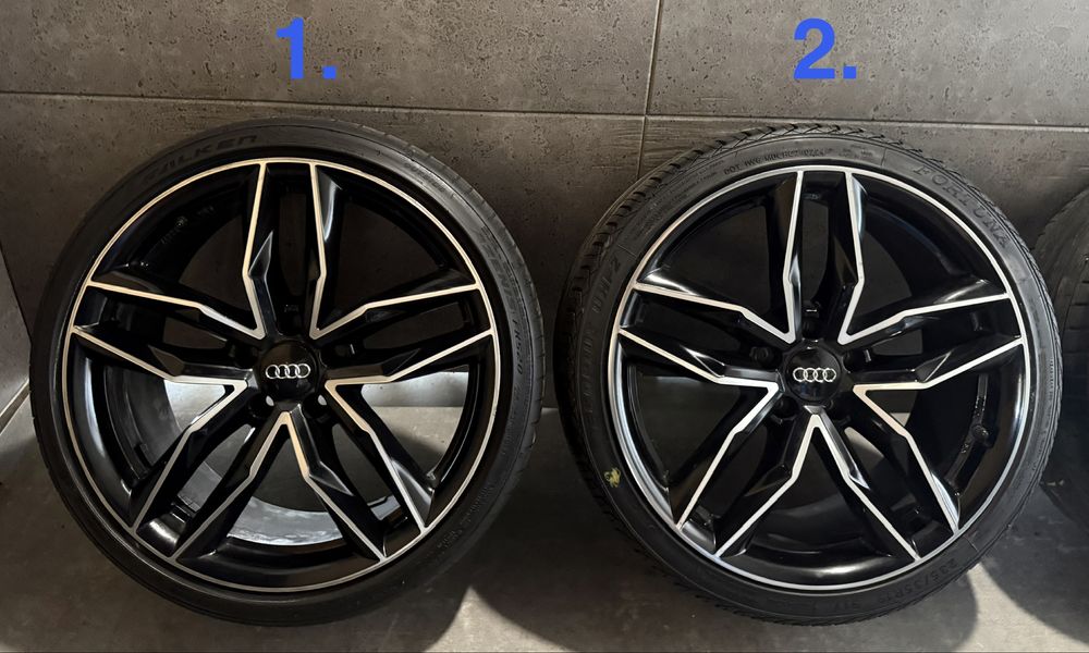 19 cali Audi A4 b9 b8 b7 A3 felgi koła komplet 5x112 ET45 8.5J 2024r