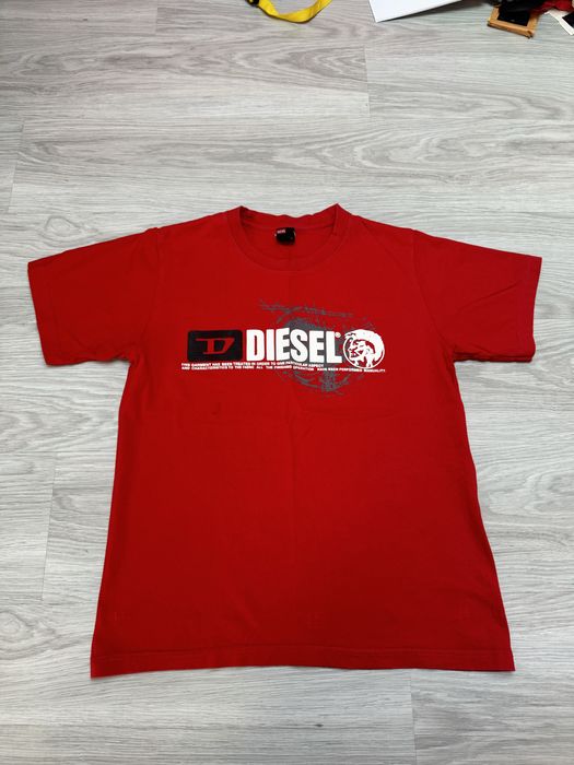 Koszulka bluzka t-shirt Diesel vintage retro