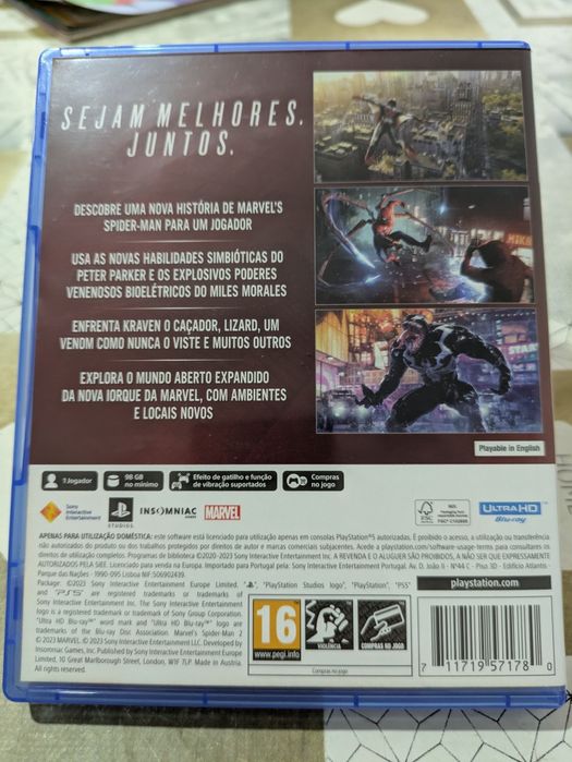 Spider-man 2 PS5 em português