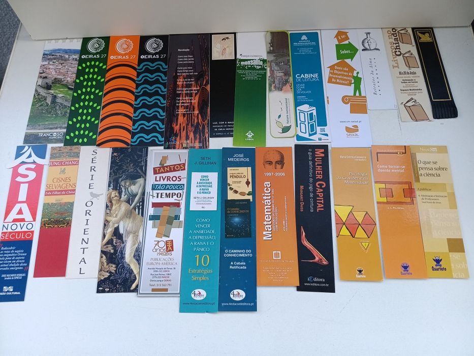 Marcadores de livros - Conj. 1