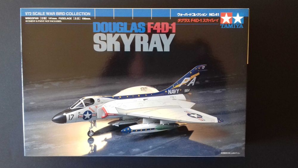 Tamiya Douglas F4D-1 Skyray - Ler descrição do anúncio