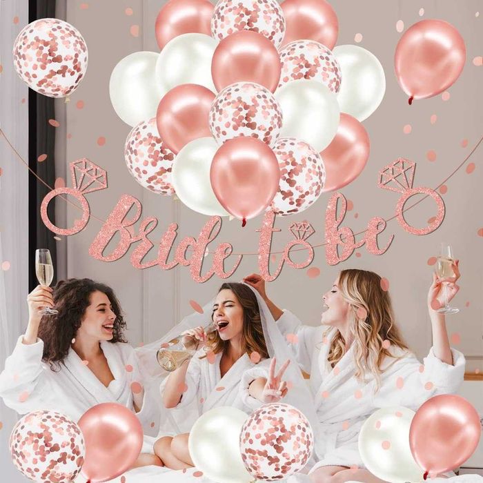 Despedida de solteira - decoração "Bride to Be"  - NOVO - ENVIO GRÁTIS