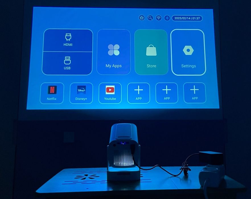 Найновіший 2025 проектор Full HD (1080) Magcubic HY310 + автофокус 4K