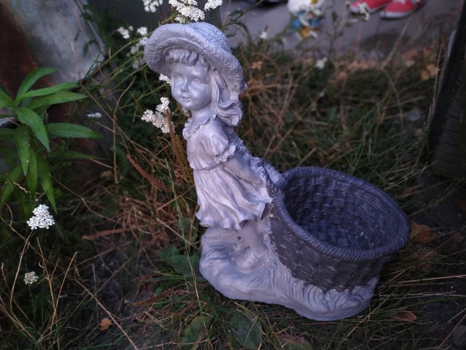 Figurka Figura Ogrodowa - Betonowa - Ozdoba Ogrodu - Na lata - Grill !