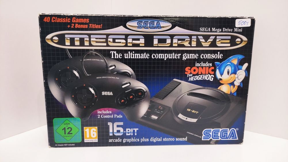 Konsola Sega Mega Drive mini 16bit 40gier