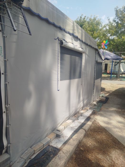 Lateral proteção lona M2
