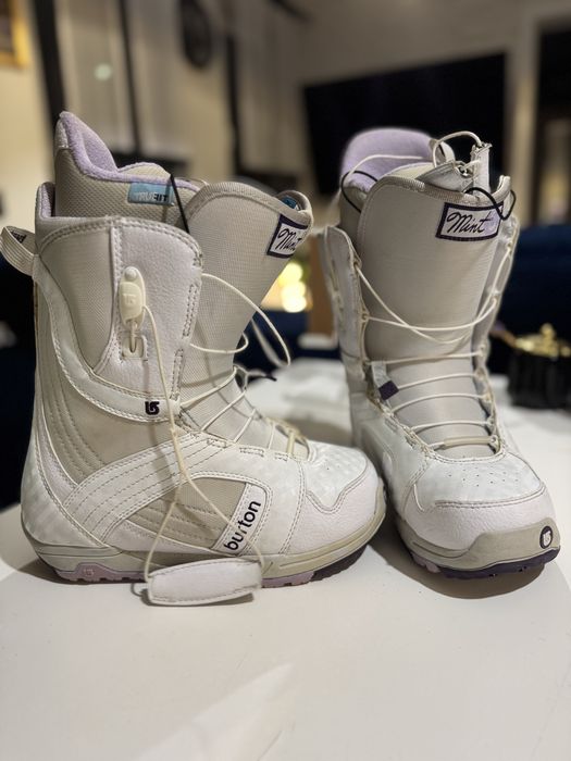 Buty snowboardowe białe burton mint damskie 36.5