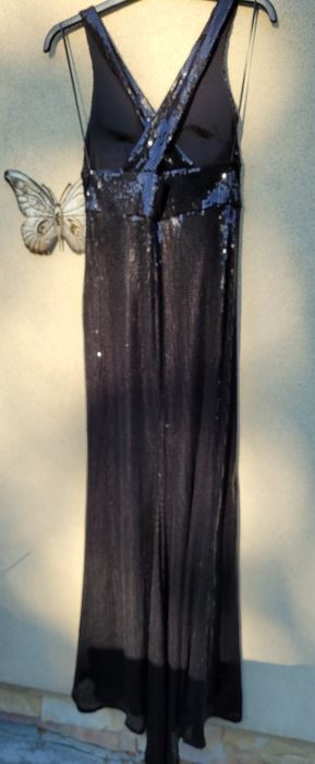 Suknia długa z cekinów, bal, wesele, studniówka Sixth Sense XS S 34 36